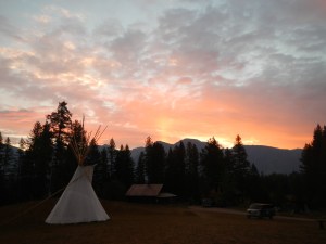 Looking east from my bedroom. 
