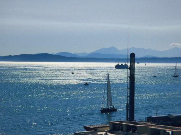 Boats in the Seattle sound